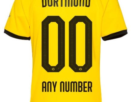 BVB Custom Kids 19 20 Home Jersey Discount