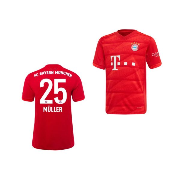 Thomas Muller Bayern Munich Youth 19 20 Home Jersey Online