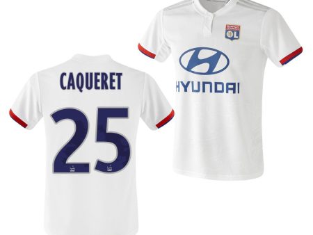 OL Maxence Caqueret 19 20 Home Jersey For Sale