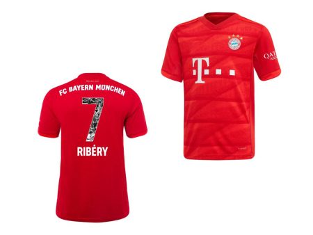 Franck Ribery Bayern Munich Kids 19 20 Home Special Font Jersey Cheap