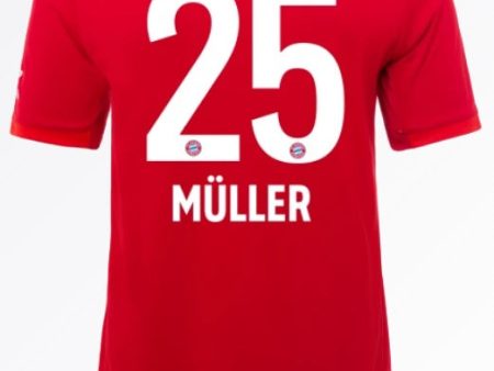 Thomas Muller Bayern Munich Home Jersey 19 20 Cheap