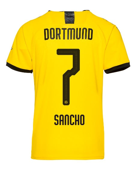 Jadon Sancho Borussia Dortmund 19 20 Home Jersey Supply