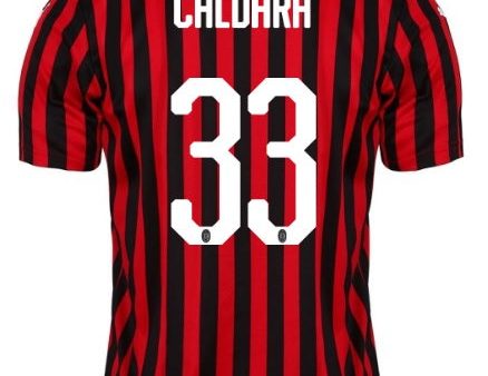 Mattia Caldara AC Milan 19 20 Home Jersey Online Hot Sale