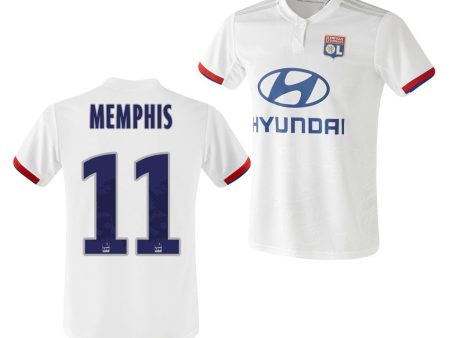 Olympique Lyonnais Memphis Depay 19 20 Home Jersey For Discount