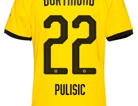 Christian Pulisic Borussia Dortmund 19 20 Home Jersey Discount