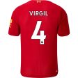 LFC Virgil Home Jersey 19 20 Cheap