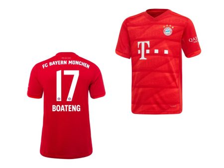 Jerome Boateng Bayern Munich Youth 19 20 Home Jersey Online Sale