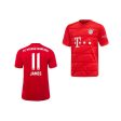 James Rodriguez Bayern Munich Youth 19 20 Home Jersey Online Sale