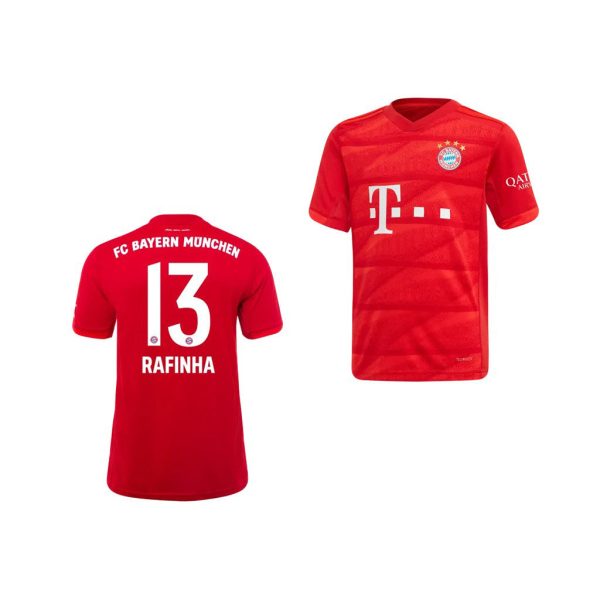 Rafinha Bayern Munich Youth 19 20 Home Jersey For Discount