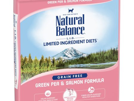 Natural Balance L.I.D. Limited Ingredient Diets Green Pea & Salmon Dry Cat Food Online