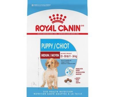 Royal Canin  Size Health Nutrition Medium Puppy Dry Dog Food Discount