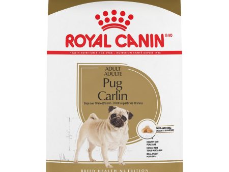 Royal Canin Breed Health Nutrition Pug Adult Dry Dog Food Online now