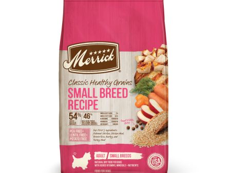 Merrick Classic Healthy Grains Small Breed Recipe Dry Dog Food Online now