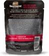 Merrick Backcountry Grain Free Real Beef Cuts Recipe Cat Food Pouch Hot on Sale