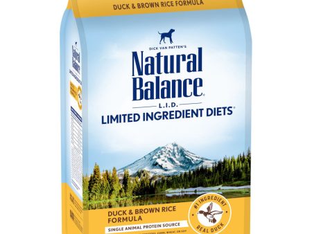 Natural Balance L.I.D. Limited Ingredient Diets Duck & Brown Rice Formula Dry Dog Food Online