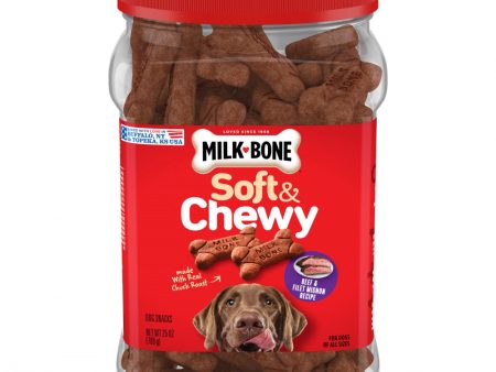 Milk-Bone Soft and Chewy Treats-Beef Filet Mignon Hot on Sale