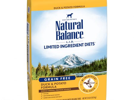 Natural Balance L.I.D. Limited Ingredient Diets Potato & Duck Dry Dog Food Online Sale