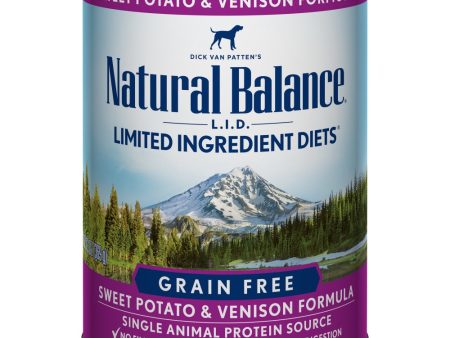 Natural Balance L.I.D. Limited Ingredient Diets Sweet Potato & Venison Canned Dog Food Cheap