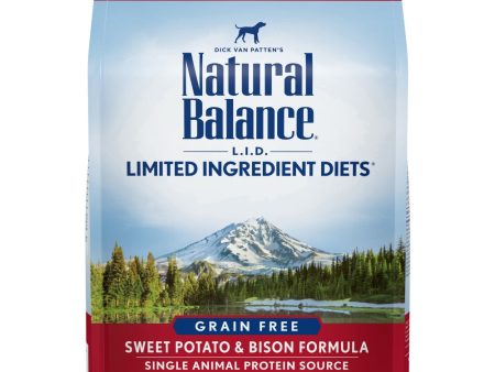 Natural Balance L.I.D. Limited Ingredient Diets Sweet Potato and Bison Dry Dog Food Online