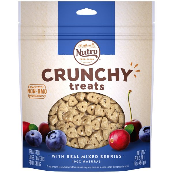 Nutro Crunchy Treats with Real Mixed Berries Dog Treats Online