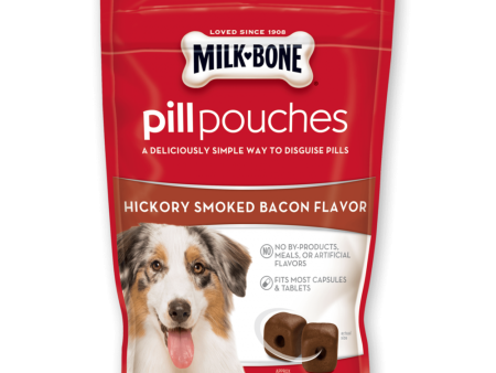 Milk-Bone Hickory Smoked Bacon Flavor Pill Pouches for Dogs Cheap