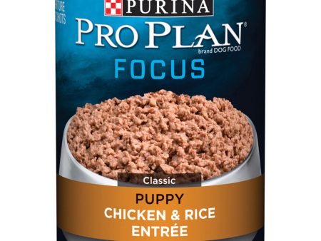 Purina Pro Plan Focus Puppy Chicken & Rice Canned Dog Food Cheap