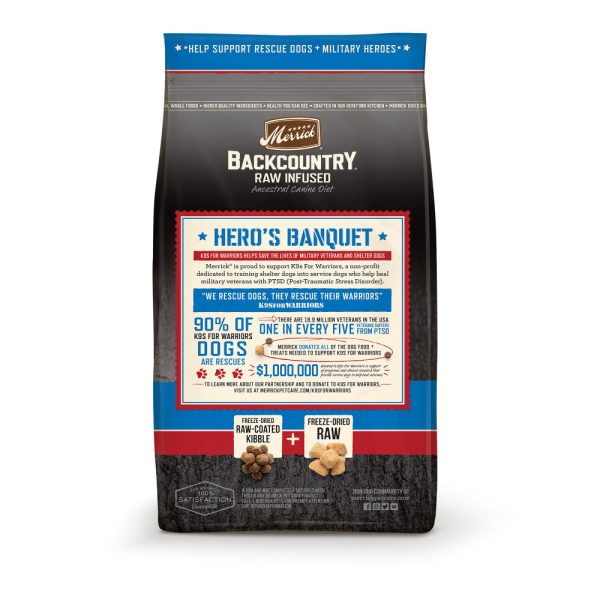 Merrick Backcountry Grain Free Hero s Banquet Dry Dog Food Online Sale