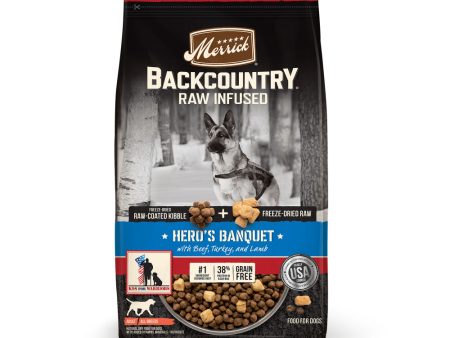 Merrick Backcountry Grain Free Hero s Banquet Dry Dog Food Online Sale